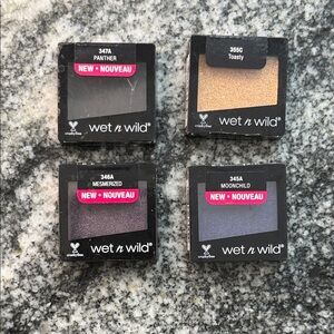 Wet n Wild Eyeshadow Set - Panther, Toasty, Mesmerized, Moonchild